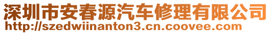 深圳市安春源汽車修理有限公司