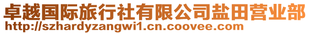 卓越國際旅行社有限公司鹽田營業部