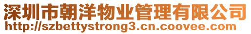 深圳市朝洋物業管理有限公司