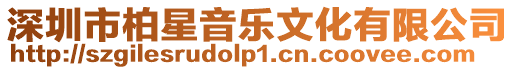 深圳市柏星音樂文化有限公司