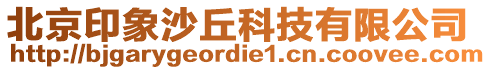 北京印象沙丘科技有限公司