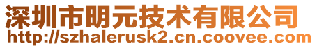 深圳市明元技術有限公司