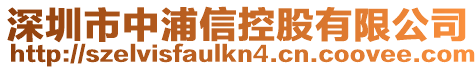 深圳市中浦信控股有限公司