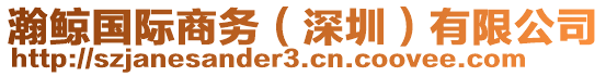 瀚鯨國際商務(深圳)有限公司