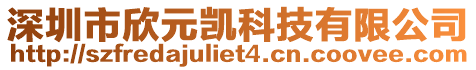 深圳市欣元凱科技有限公司