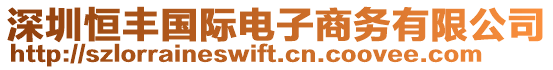 深圳恒豐國際電子商務有限公司