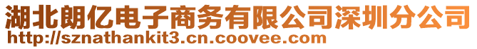 湖北朗億電子商務(wù)有限公司深圳分公司