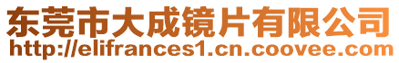 東莞市大成鏡片有限公司