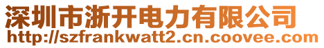 深圳市浙開電力有限公司