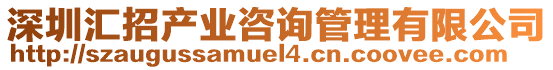 深圳匯招產(chǎn)業(yè)咨詢管理有限公司