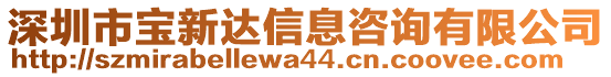 深圳市寶新達(dá)信息咨詢有限公司