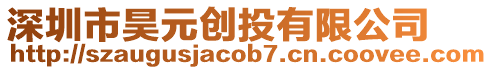 深圳市昊元?jiǎng)?chuàng)投有限公司