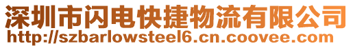 深圳市閃電快捷物流有限公司