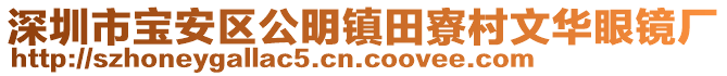 深圳市寶安區(qū)公明鎮(zhèn)田寮村文華眼鏡廠