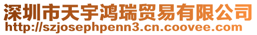 深圳市天宇鴻瑞貿易有限公司