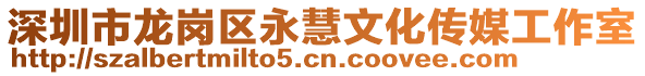 深圳市龍崗區(qū)永慧文化傳媒工作室