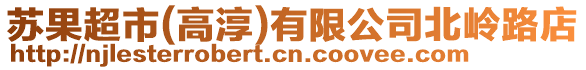蘇果超市(高淳)有限公司北嶺路店