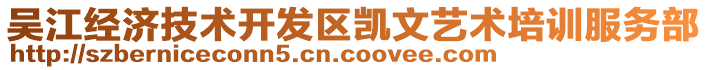 吳江經(jīng)濟技術(shù)開發(fā)區(qū)凱文藝術(shù)培訓服務部