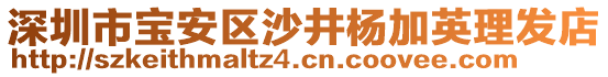 深圳市寶安區(qū)沙井楊加英理發(fā)店