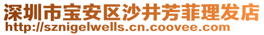 深圳市寶安區(qū)沙井芳菲理發(fā)店