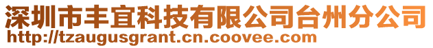 深圳市豐宜科技有限公司臺州分公司