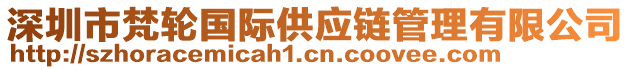 深圳市梵輪國際供應(yīng)鏈管理有限公司