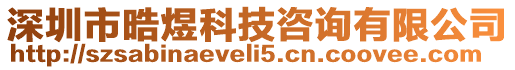 深圳市晧煜科技咨詢有限公司