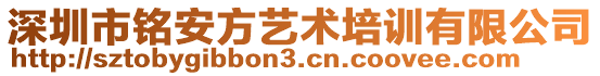 深圳市銘安方藝術(shù)培訓(xùn)有限公司