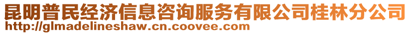 昆明普民經(jīng)濟(jì)信息咨詢服務(wù)有限公司桂林分公司