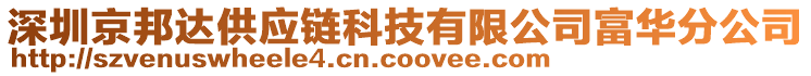 深圳京邦達供應鏈科技有限公司富華分公司