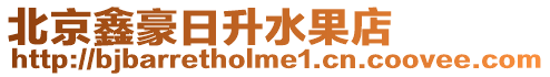 北京鑫豪日升水果店