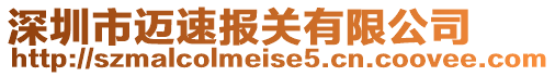 深圳市邁速報關有限公司