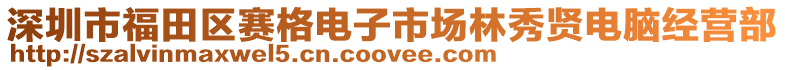 深圳市福田區賽格電子市場林秀賢電腦經營部
