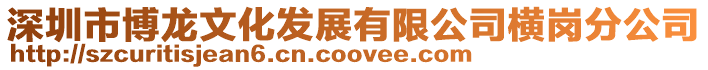 深圳市博龍文化發展有限公司橫崗分公司