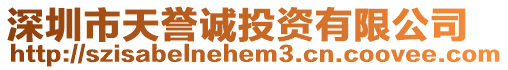 深圳市天譽(yù)誠投資有限公司