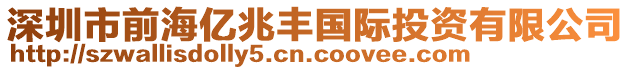 深圳市前海億兆豐國際投資有限公司