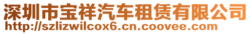 深圳市寶祥汽車租賃有限公司