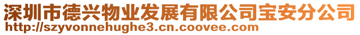 深圳市德興物業(yè)發(fā)展有限公司寶安分公司
