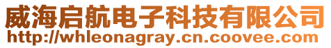 威海啟航電子科技有限公司