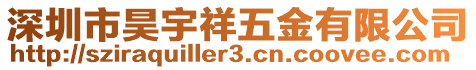 深圳市昊宇祥五金有限公司