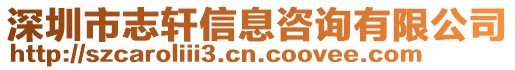 深圳市志軒信息咨詢有限公司