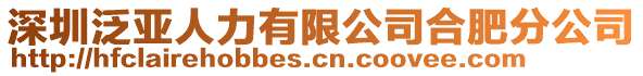 深圳泛亞人力有限公司合肥分公司