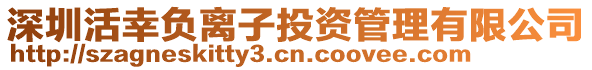 深圳活幸負(fù)離子投資管理有限公司