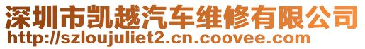 深圳市凱越汽車維修有限公司