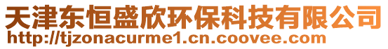 天津東恒盛欣環(huán)保科技有限公司