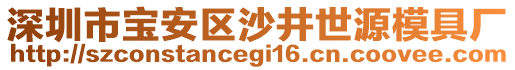 深圳市寶安區(qū)沙井世源模具廠