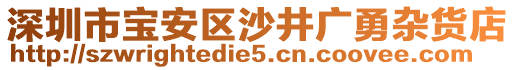 深圳市寶安區沙井廣勇雜貨店