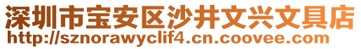 深圳市寶安區(qū)沙井文興文具店