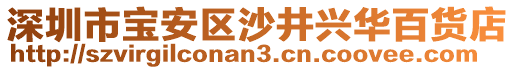 深圳市寶安區(qū)沙井興華百貨店