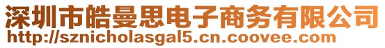 深圳市皓曼思電子商務有限公司